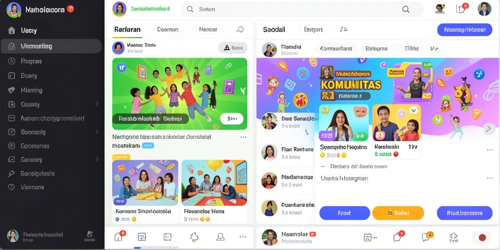 Tampilan mesin slot yang menarik dan modern.