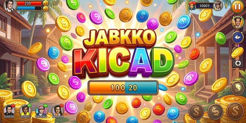 Antarmuka utama game yang menarik dan ramah pengguna.