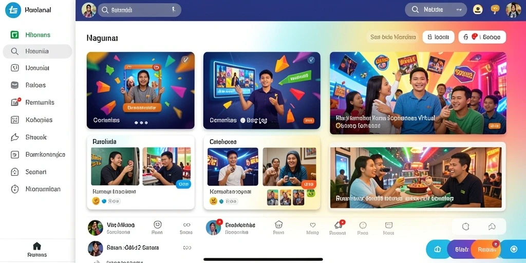 Tampilan awal yang memukau dan menarik perhatian.