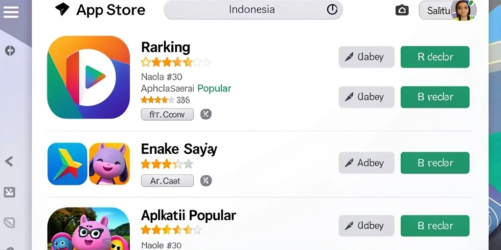 Tampilan antarmuka yang modern dan mudah digunakan.
