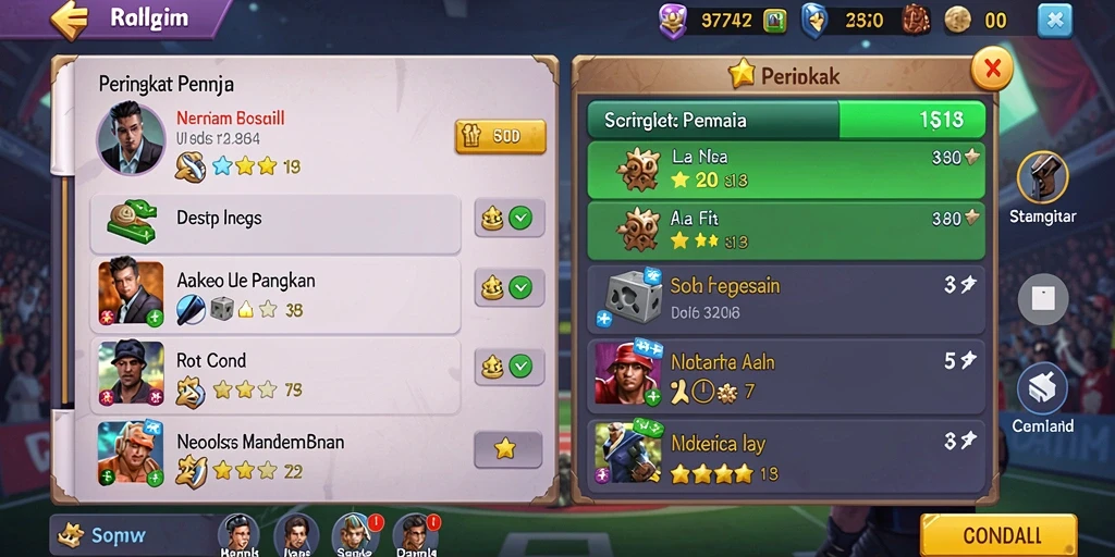 Tampilan awal yang menarik dan intuitif.