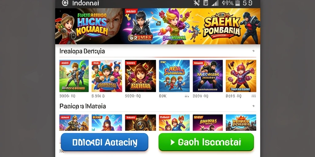 Tampilan antarmuka yang menarik dan user-friendly.