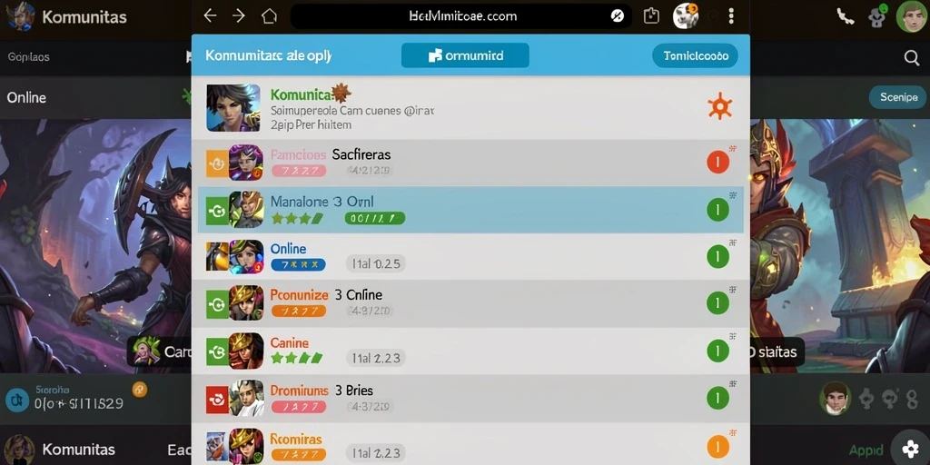 Screenshot menunjukkan aksi seru dalam permainan.