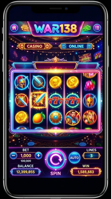 Galeri pratinjau visual war138 build APK resmi terbaru